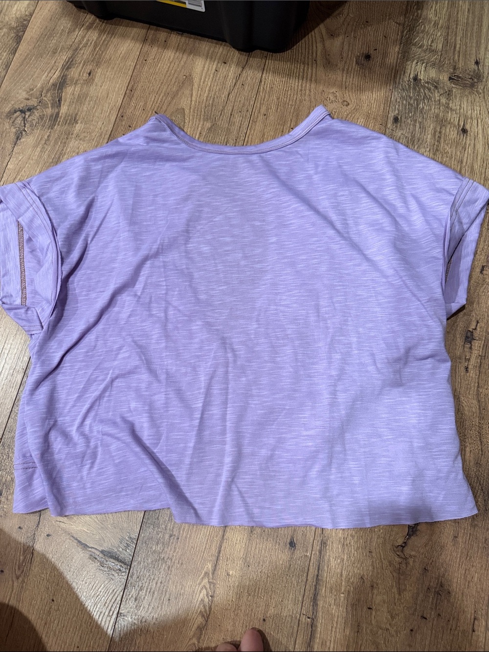 Lavender Short Sleeve Women's Top